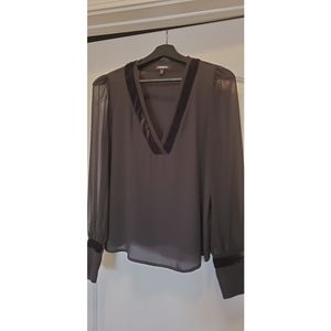 SOLD! Express Blouse with Sheer Sleeves